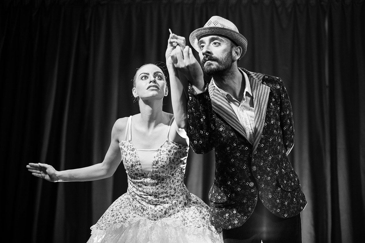 Attori alla scuola di didattica teatrale di Pescara