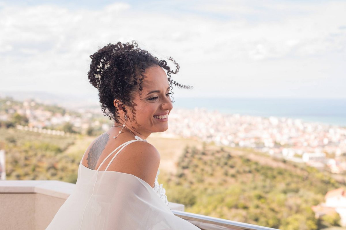 Guardando il mare adriatico, bellissimo Abruzzo - Fotografo di matrimonio Pescara
